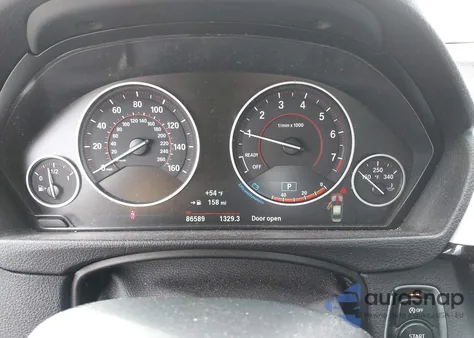 2016 BMW 328I из США, поврежденный, VIN WBA8E9G51GNT88649